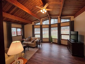 View from living room