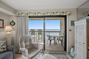 Relax with the comforts of home in this ocean front paradise.