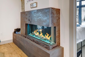 Custom Color Changing Fireplace