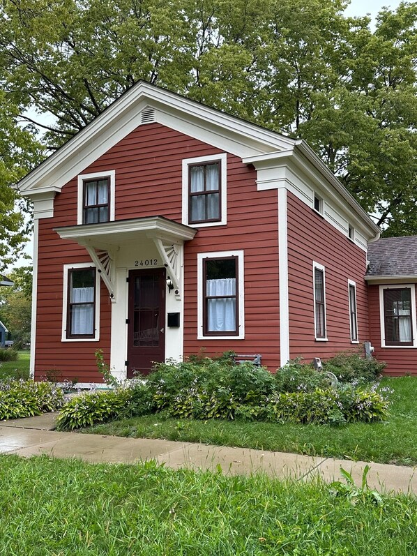 Front of historic Pioneer House