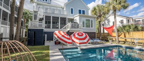 Salty Dog Beach House with Private Pool - a SkyRun Charleston Property - 