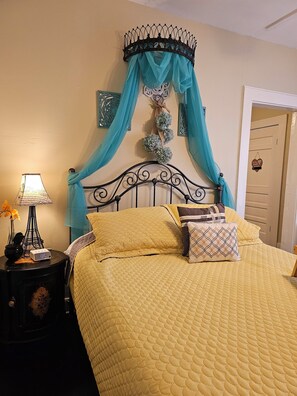 French style queen bed