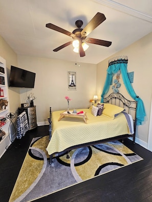 Smart tv in bedroom
