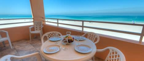 Gorgeous Gulf Views from the Balcony