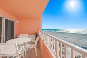 Private Beachfront Balcony