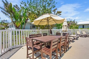 Poolside Dining Area