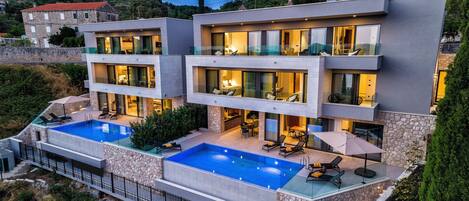Magnificent Orasac Villa | 5 Bedrooms | Villa Rea | Stunning Sea & Island Views | Gym