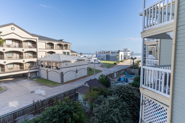 View to gulf, cam see 1 of 2 hot tubs as well