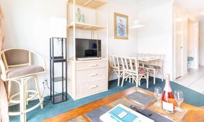 Open to the dining area as well
