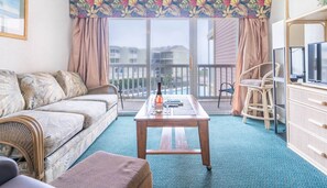 Step inside and relax in the living room