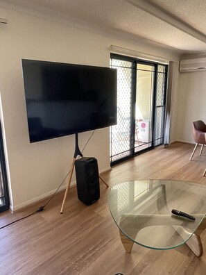 TV and Coffee table
