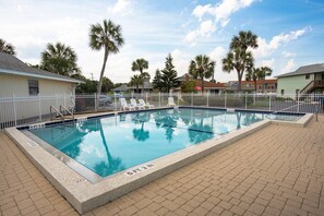 Enjoy a break in the heated community pool!