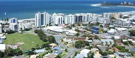 Yes all Mooloolaba attractions are. only a short walk away