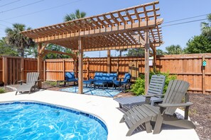 Poolside Pergola