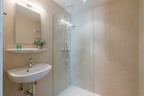 Bathroom with walk-in shower