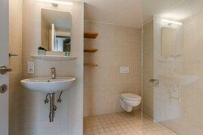 Bathroom with walk-in shower