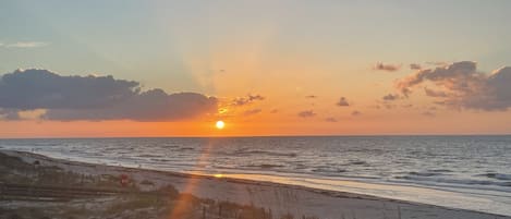 Sunrise from Deck off Living Room