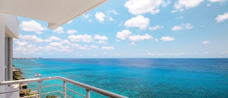 Blue skies and waters outside this gorgeous condo!