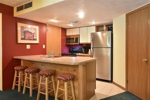 Indoors, Furniture, Refrigerator, Kitchen, Kitchen Island