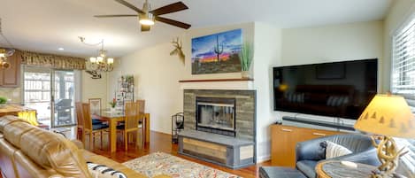 Payson Vacation Rental | 2BR | 2BA | 1,008 Sq Ft | Stairs Required to Access