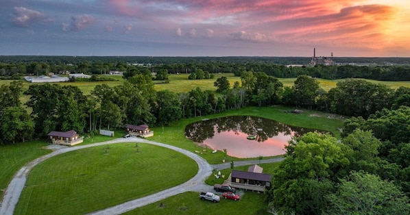 Aerial property view