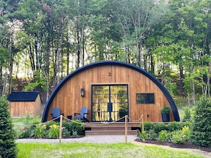 Wellness Hut #2. To book this cabin, please visit the booking page for Wellness Hut #2.