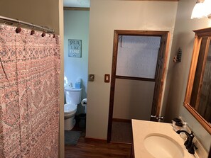 Master bathroom (full bath with shower)
