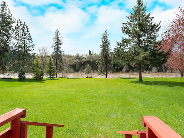 View of river from back deck