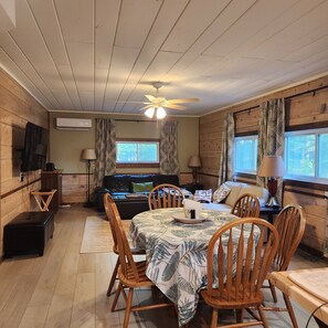 Completely remodeled living area