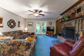 Living Area with Door to Patio