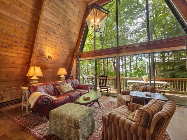 Incredible Living Room, Large Windows, Relaxing
