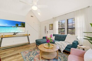 Spacious living room.