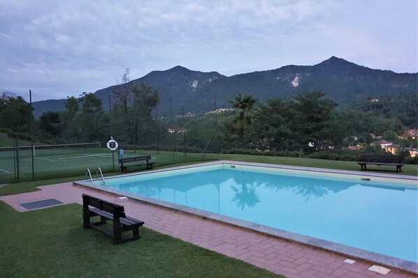 Schwimmbad des Ferienhauses