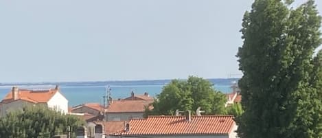 Vue sur la plage/l’océan