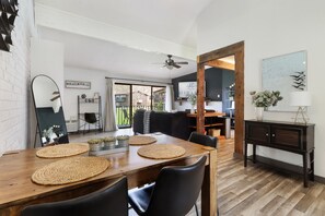 Enjoy some meals & company together in the dining area.