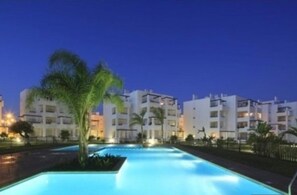 Resort at night