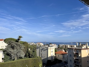 Vue sur la plage/l’océan