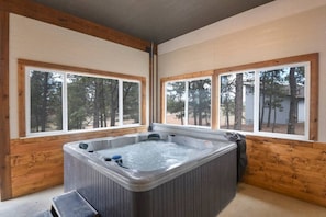 After a day of Adventuring, nothing is better than Recovering in a Clean and Covered Hot Tub.