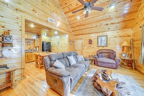 Living Room | Electric Fireplace