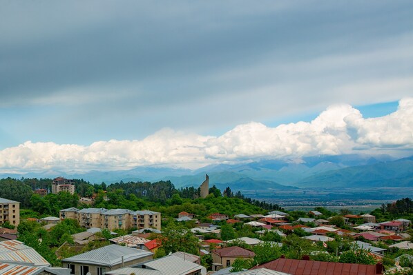 Vue depuis l’hébergement