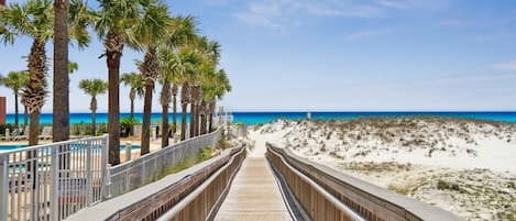 Boardwalk to the beach