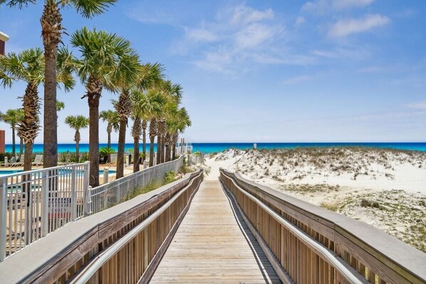 Boardwalk to the beach