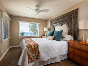 Wake up to paradise! This bedroom offers panoramic ocean views, ensuring a dreamy start to your day.