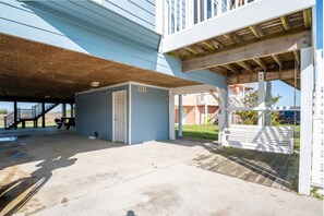 Shaded Porch Swing