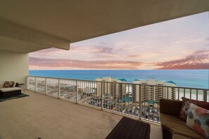 Balcony with Beautiful Sunsets