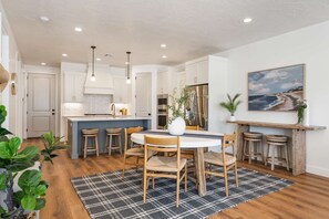 One of Two Dining Areas