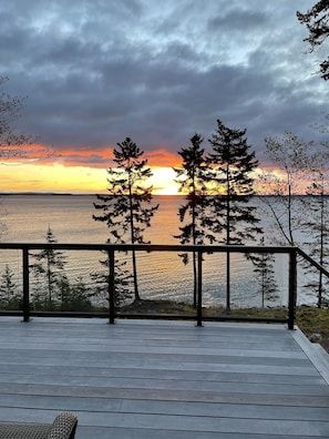 Sunrise over Frenchman's Bay