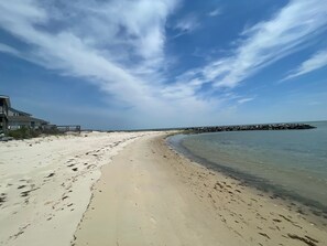 Calm brackish water, perfect for swimming and kayaking