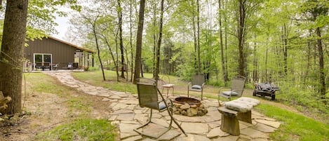 French Lick Vacation Rental | 3BR | 2BA | 1,700 Sq Ft | 1 Step to Enter