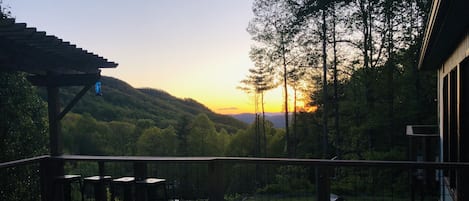Another stunning sunset above Asheville!